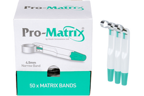  Pro-Matrix Single Use Bands   For clinically superior amalgam or composite restorations.