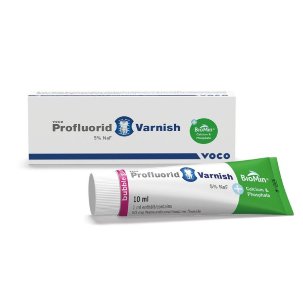  Voco  &nbsp; Profluorid Varnish + Biomin Tubes Buy 4, Get 1 Free